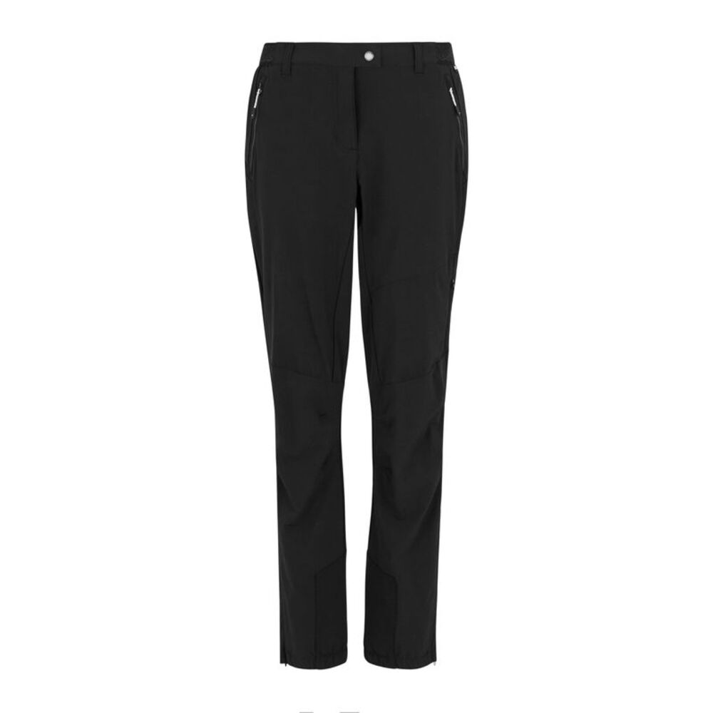 Regatta Womens/Ladies Mountain III Hiking Trousers / Black/Black